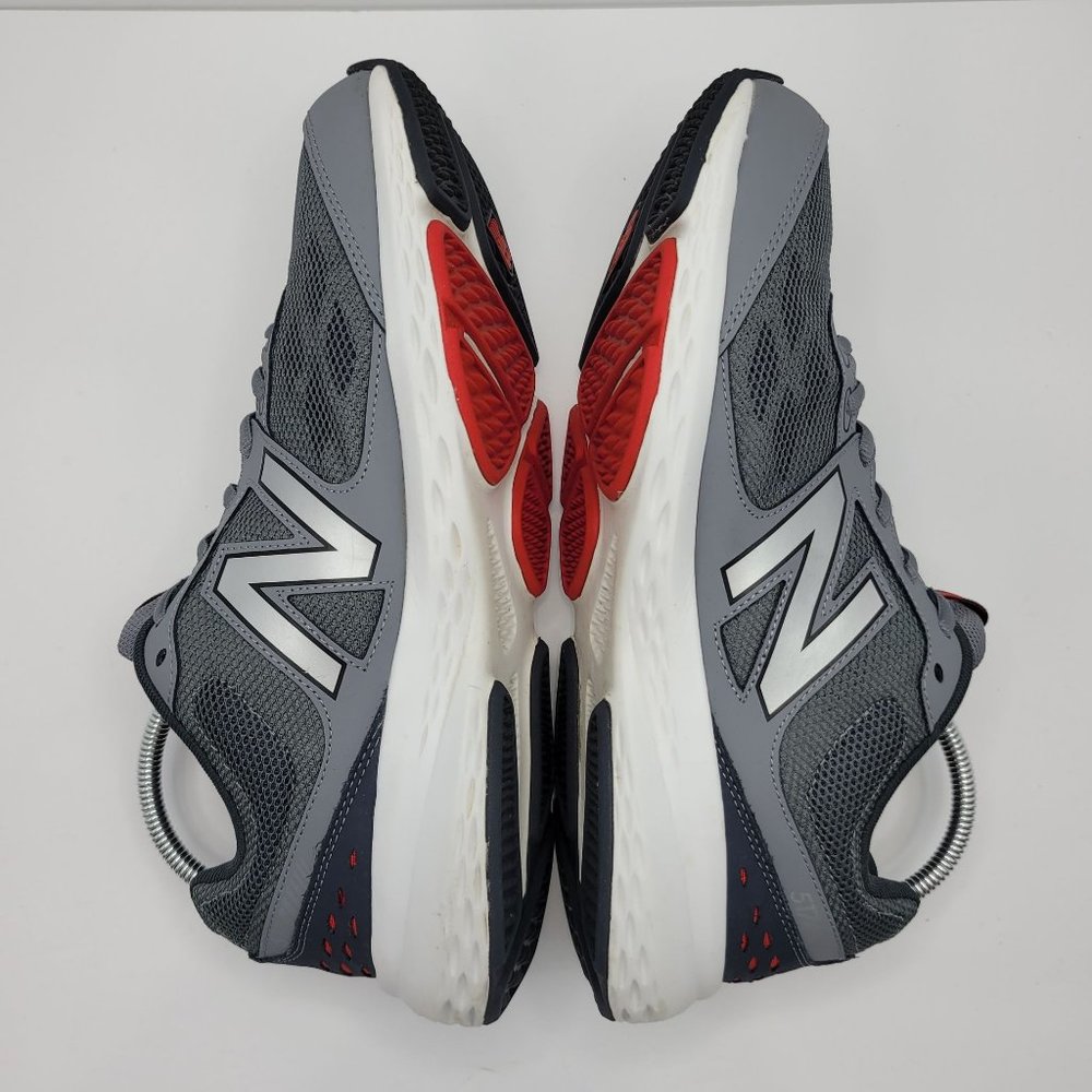 New Balance 517 V1 Men's Cross Training Grey/Red Shoes MX517RB1 US Size 11.5 - Picture 6 of 8